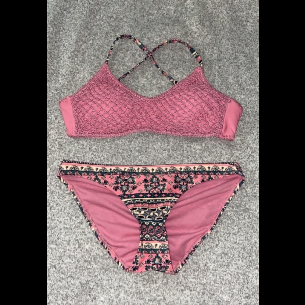 Pink bikini